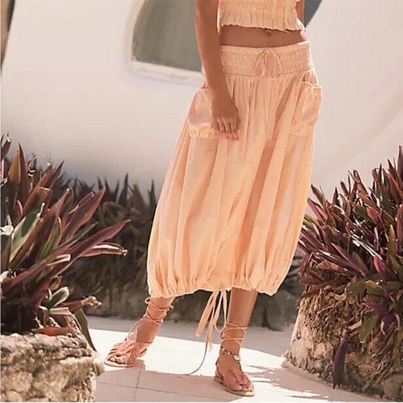 NEW!! Free People Free-est All The Things Tube Top & Midi Skirt Set - Picture 4 of 8